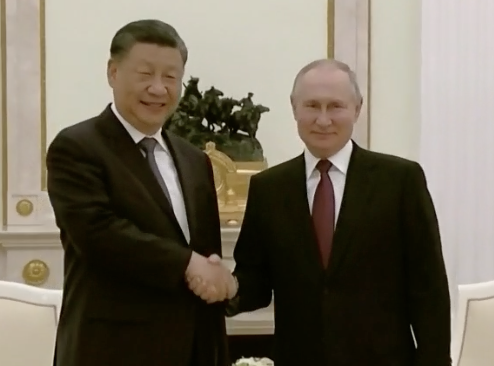 WAR IN UKRAINE UPDATE Xi Putin Visit Light On Support For Russia S