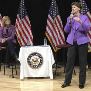 Hassan, Shaheen’s Town Hall Reveals Middle-of-Road Approach to Trump