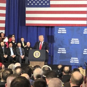 President Trump Brings Big Government to the Granite State to Fight Opioid Addiction—And Republicans Cheer!