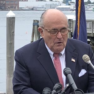 Was Giuliani in Portsmouth “Kicking the Tires” for a Trump Endorsement in NH-01 Race?