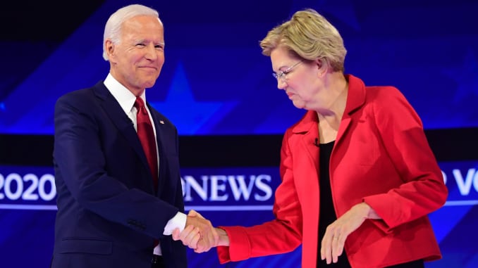 New St. Anslem Poll Finds Two-Way Race in N.H. as Warren, Biden Break ...