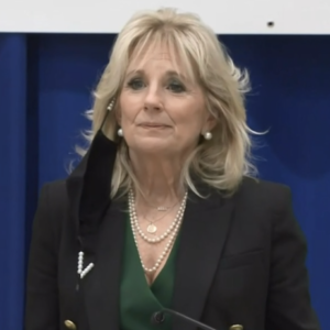 First Lady Jill Biden Visits Concord To Pitch COVID Spending Package