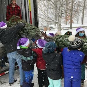 NH Tree Growers Help Military Families Celebrate Christmas