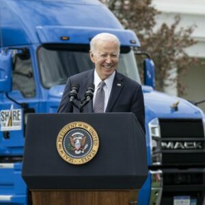 Despite Biden Push for Green Transportation, U.S. Trucking Still Drives on Diesel