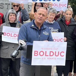 At ‘Women for Bolduc’ Event, Republicans Ask: Where’s Hassan?