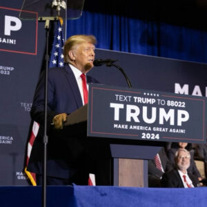 Trump Holds NH Tele-Rally, No Mention of Latest Legal Developments