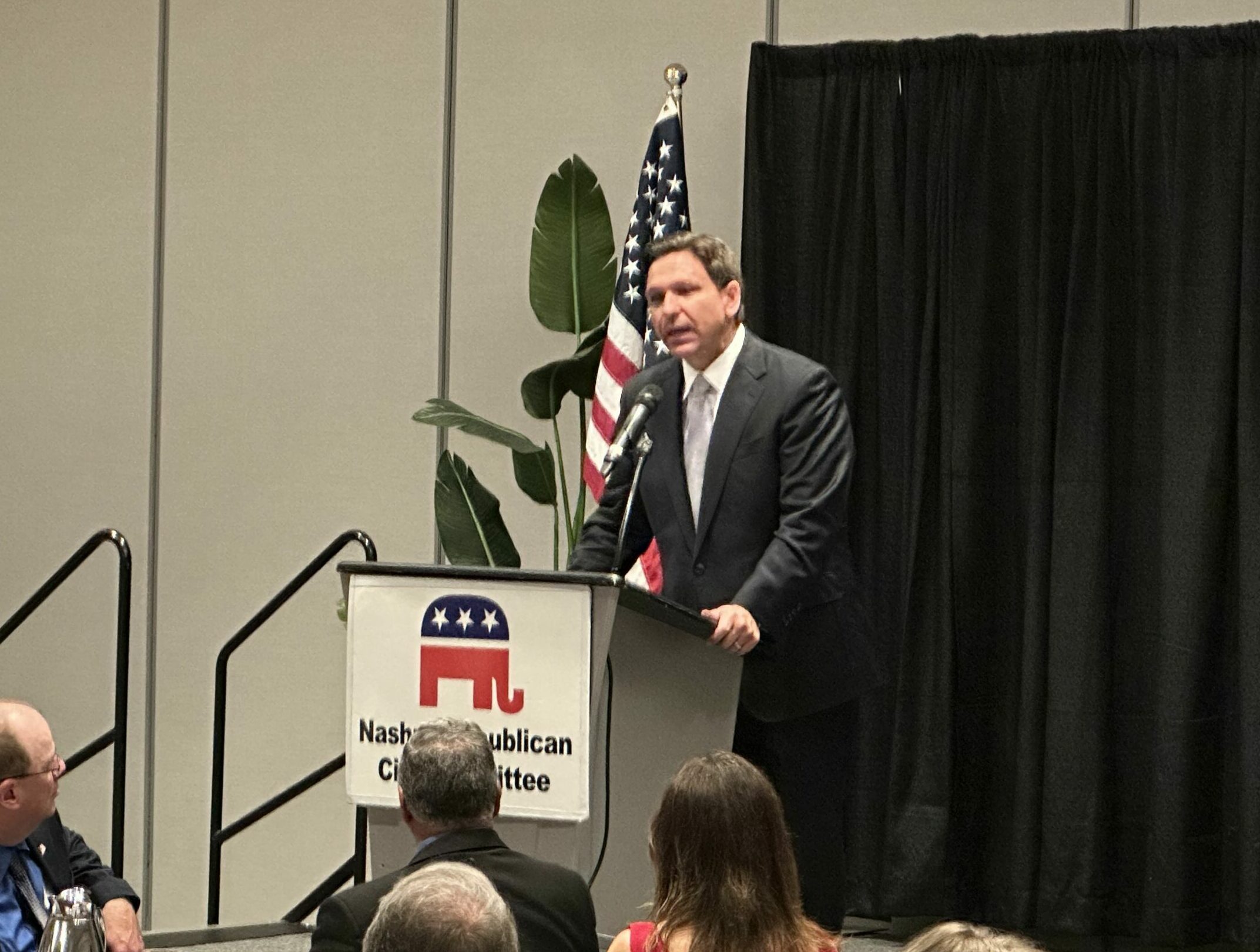 DeSantis Presents a New, More Personal Approach in Nashua Speech NH