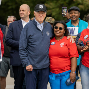 KING: The Folly of Biden on the Picket Line
