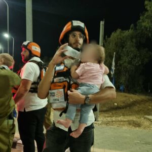 Israel’s EMS Volunteers Rush to Aid Victims of Hamas Terror