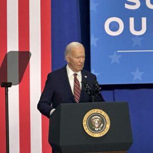 ANALYSIS: Biden’s ‘Senior Center’ Campaign Shuffles Into New Hampshire
