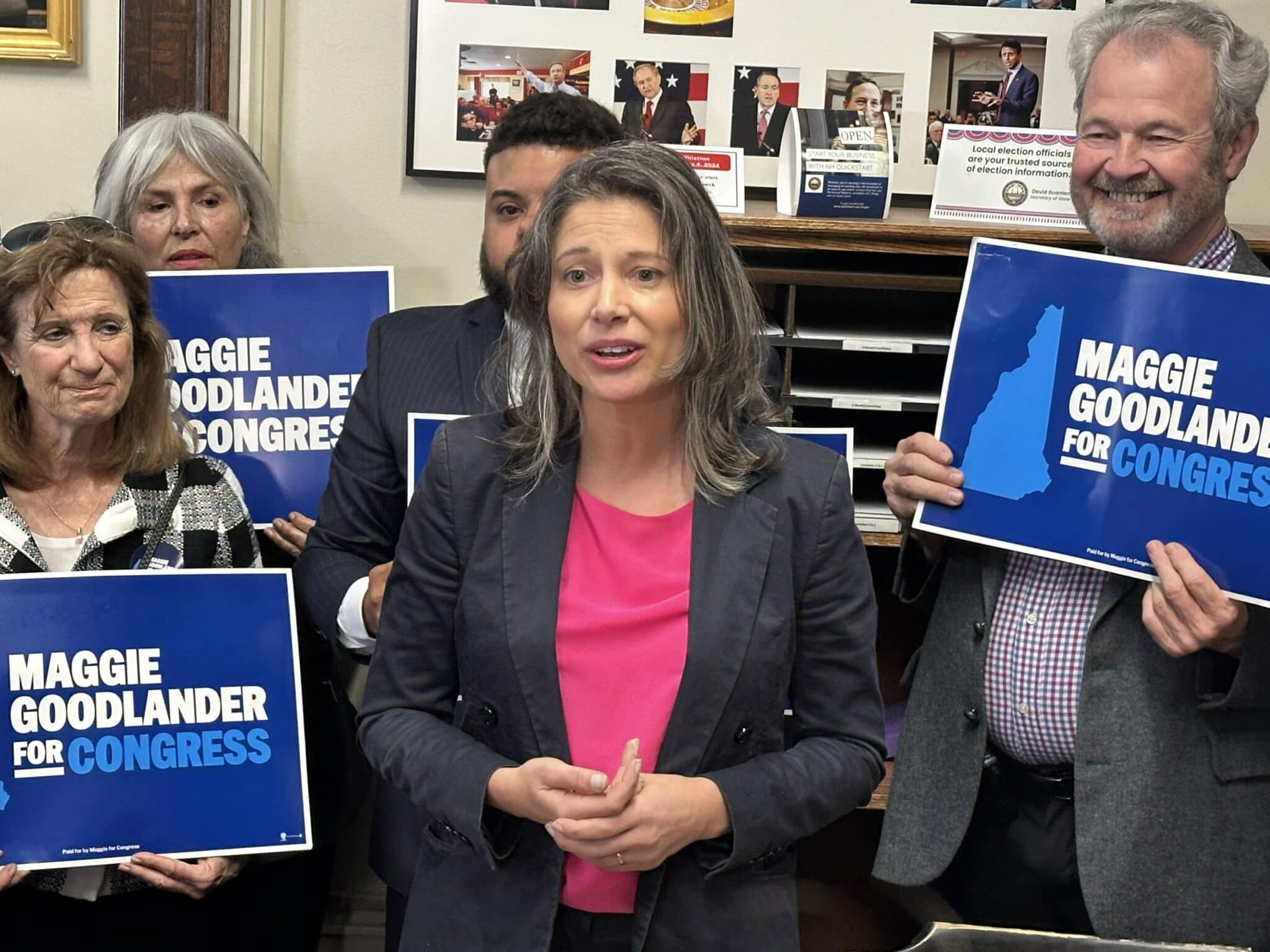 Goodlander Brings NH Dem Muscle to NH-02 Filing - NH Journal