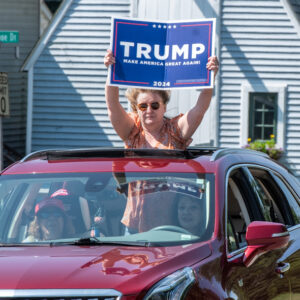 At ‘Trump Train’ Rally, NH Supporters Still Confident of Victory