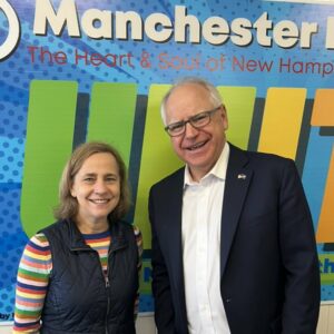 NHDems ‘Thrilled’ By Harris Pick of Progressive MN Gov Walz as VP