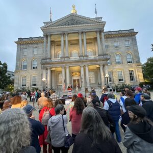 Granite Staters Appeal for Hope, Condemn Antisemitism at Oct. 7 Vigil