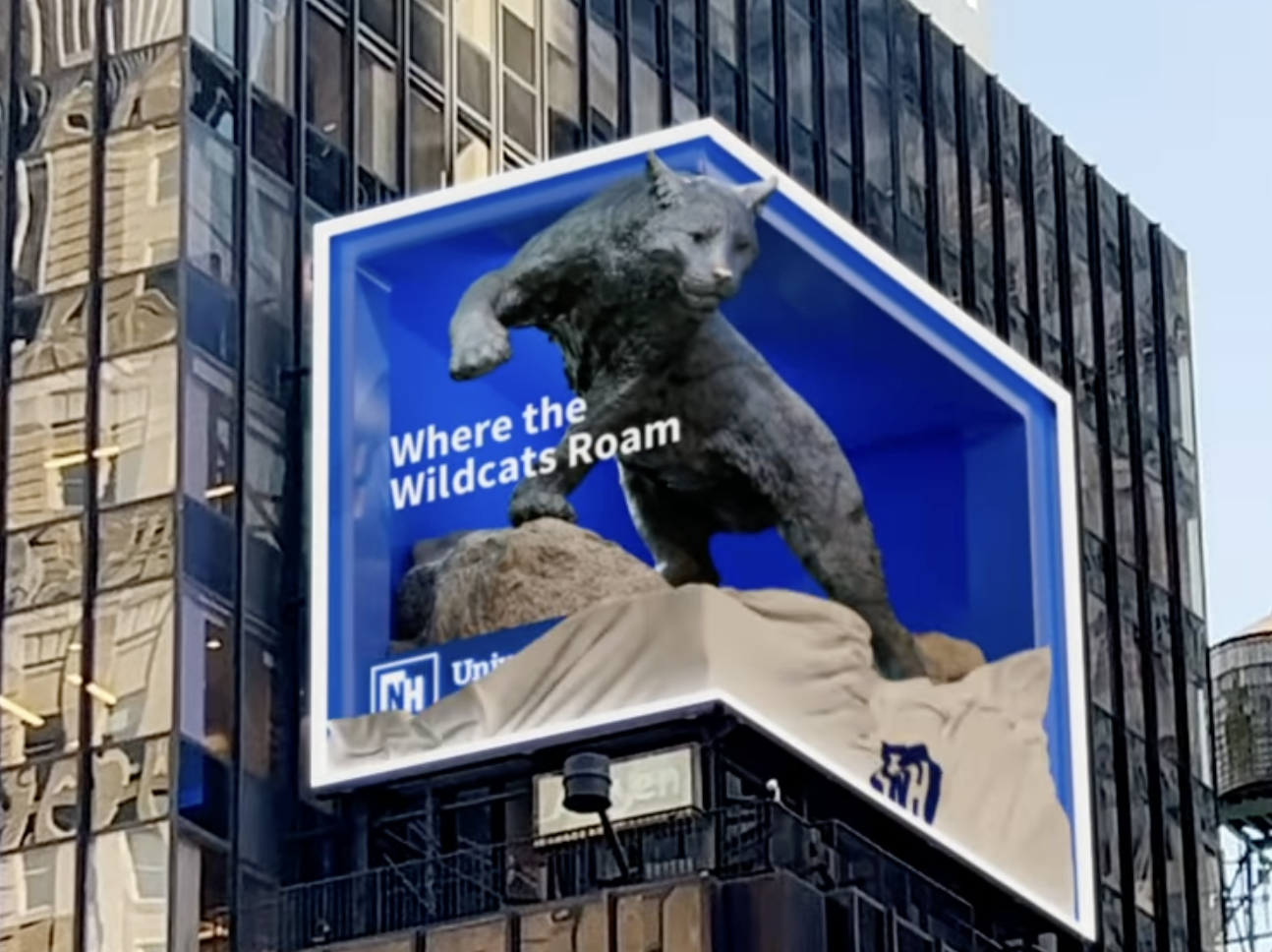 UNH Takes A Star Turn in Times Square - And On a Budget, Too! - NH 