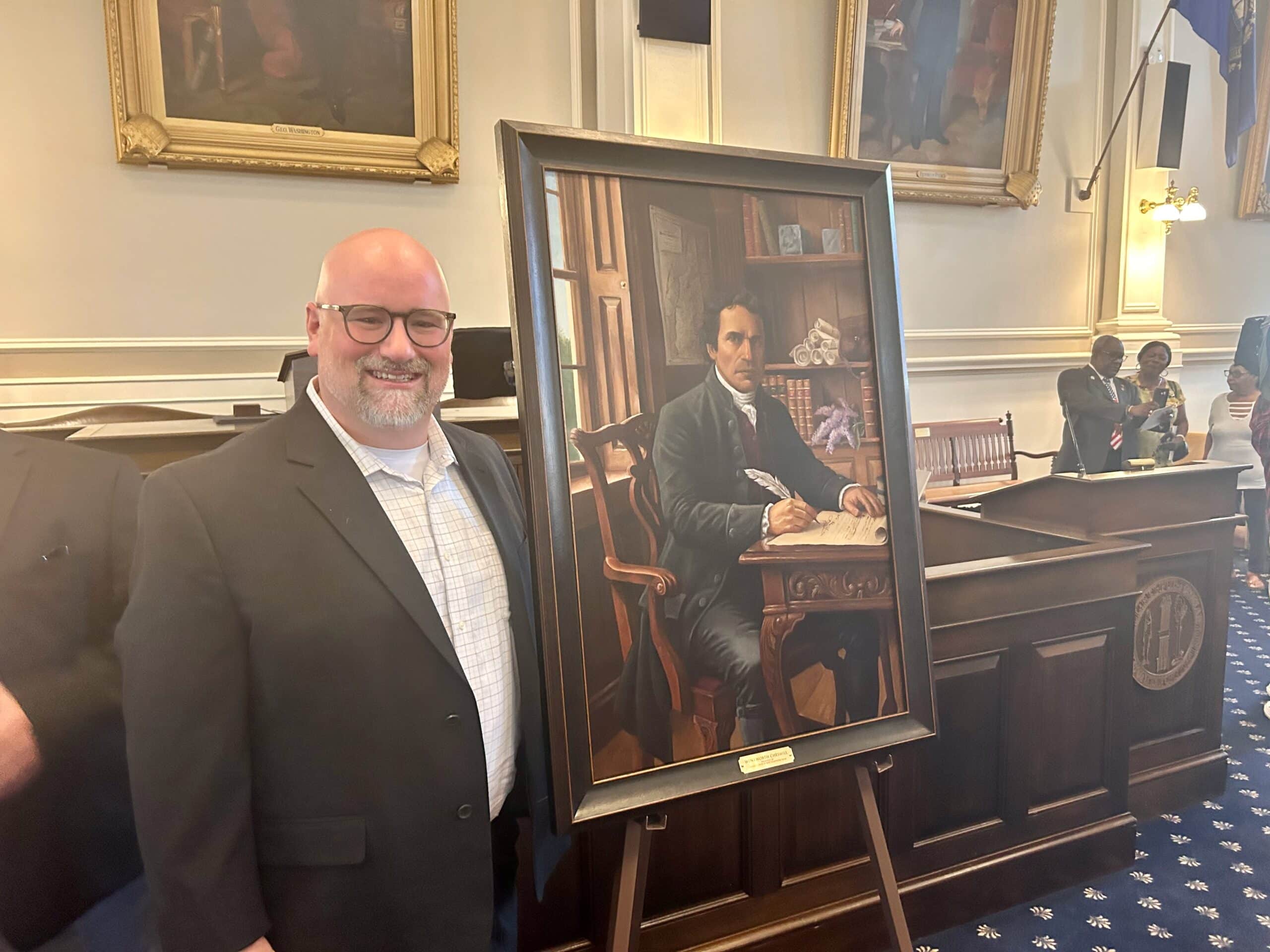 Portrait of America’s First Black Elected Official to Hang in NH State House